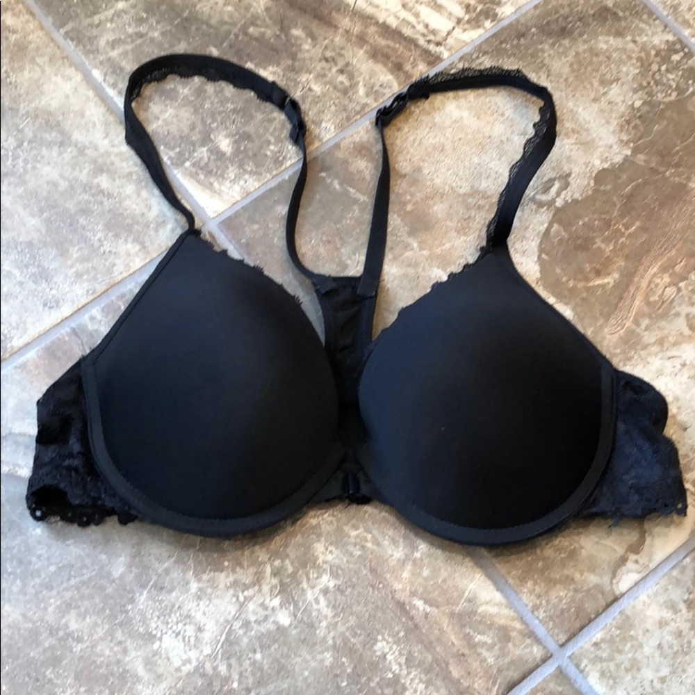 Black Racerback Bra